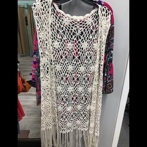 Kori Jackets & Coats - Boutique brand crochet vest Kori Jackets & Coats - Boutique brand crochet vest
